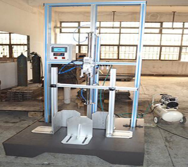 Leather Suitcase Handle Durability Testing Machine , Luggage Test Equipment