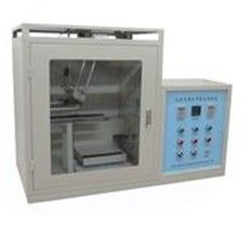 PLC Control Horizontal And Vertical Flammability Testing Equipment / Instrument