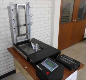Vertical Flammability Testing Equipment , Textile Testing Instrument With LCD Touch Screen Control