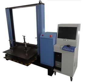 Computer Control Package Testing Equipment , Carton Resist Compression Test Machine