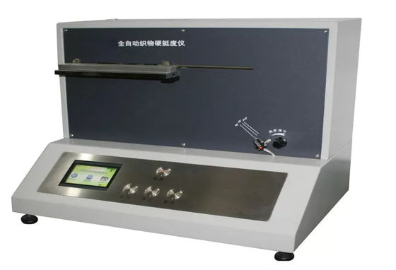 ISO9073-7 Touch Screen 120W Fabric Stiffness / Hardness / Rigidity Tester