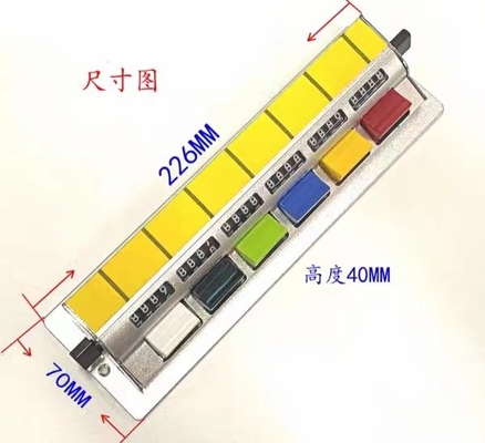 6 Key Pick Lab Blood Cell Counter Hand Tally Differential for Hospital