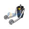 25kg / 50kg Dynamic Strength Weight Toy Testing Equipment Loading Weight