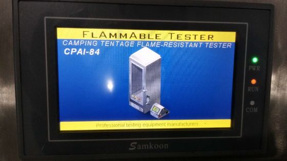 ASTM6413 Flame Spread Vertical Flammability Tester