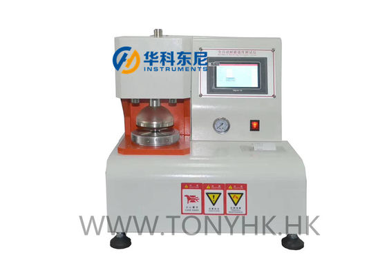 Touch Screen Fabric / Paper Bursting Strength Testing Machine